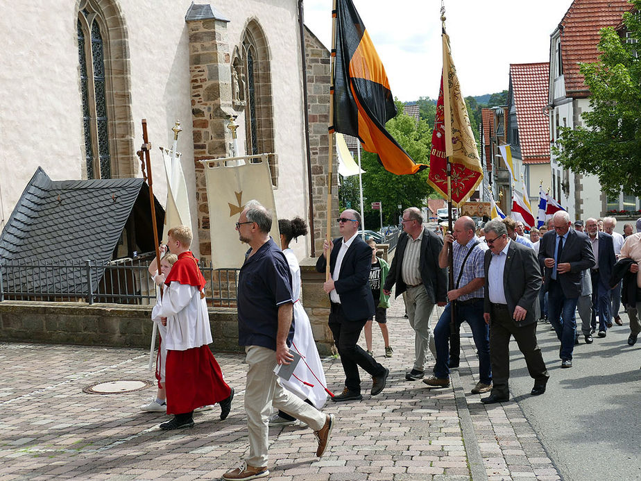 Bittprozession am Pfingstmontag (Foto: Karl-Franz Thiede)